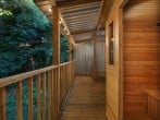 Woodland sauna